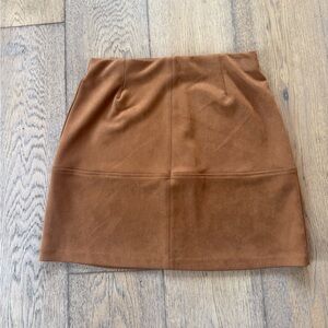 Have Brown Mini Skirt